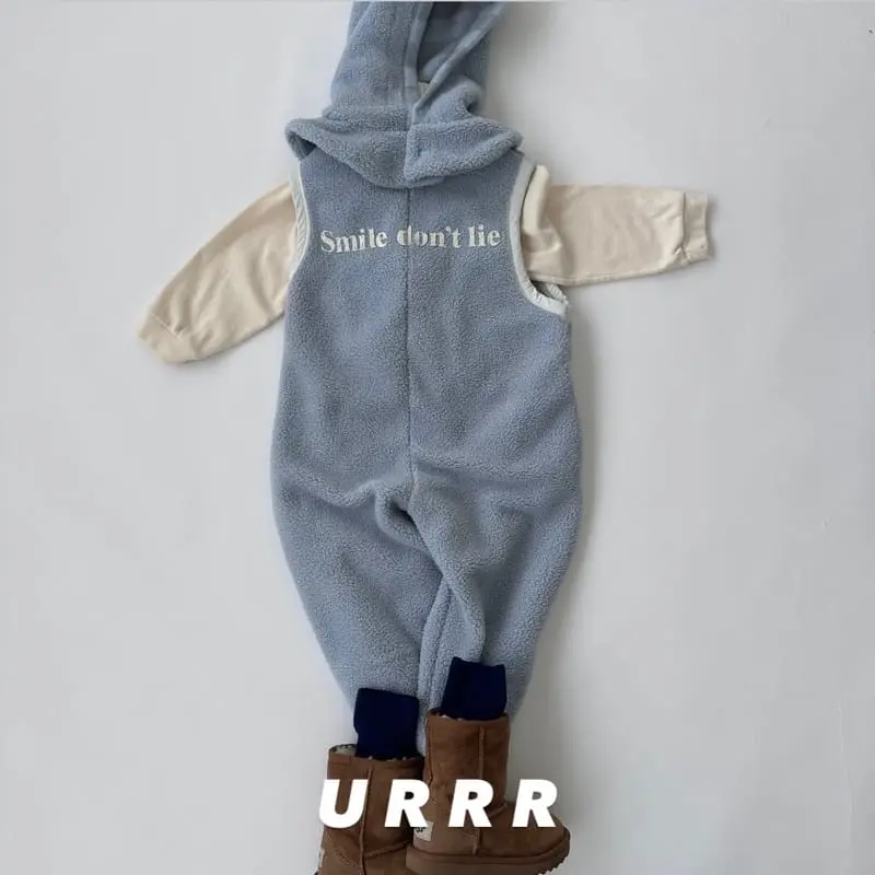 Urrr - Korean Children Fashion - #littlefashionista - Smile Jumpsuit - 4