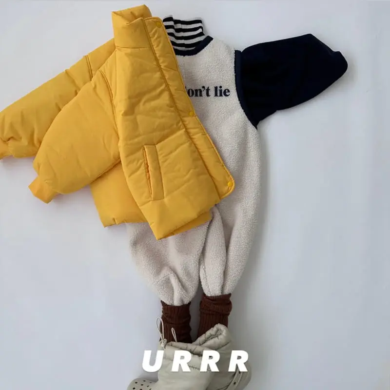 Urrr - Korean Children Fashion - #minifashionista - Smile Jumpsuit - 5