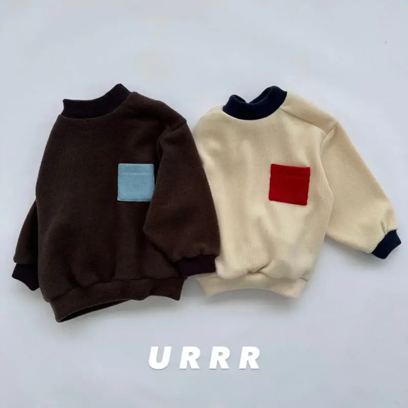Urrr - Korean Children Fashion - #prettylittlegirls - Plain Sweatshirt - 3