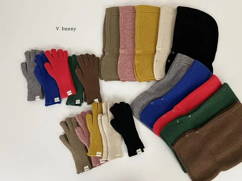 V Bunny - Korean Children Fashion - #Kfashion4kids - Colored Paper Gloves