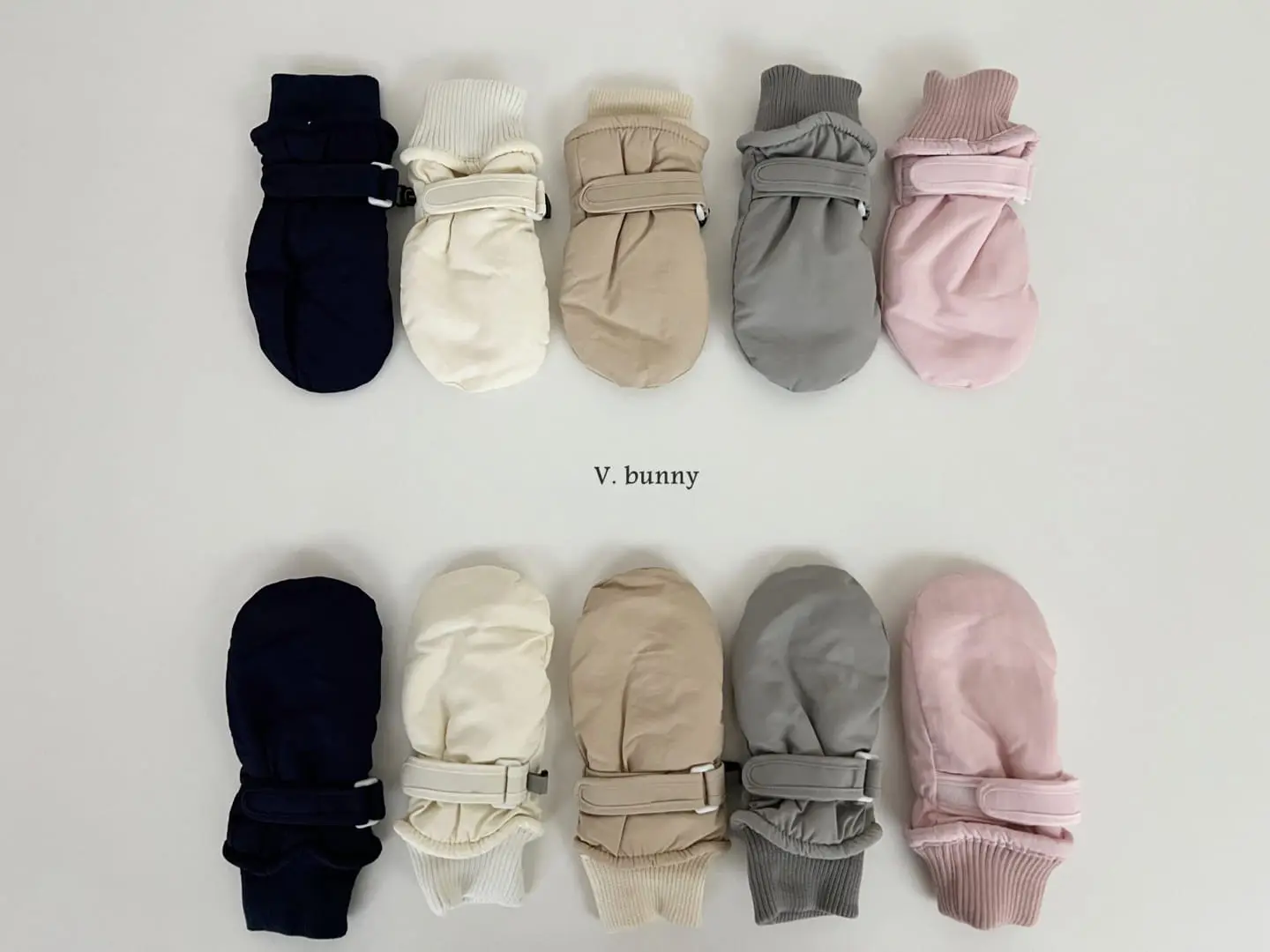 V Bunny - Korean Children Fashion - #kidsstore - Waterproof Mittens - 10