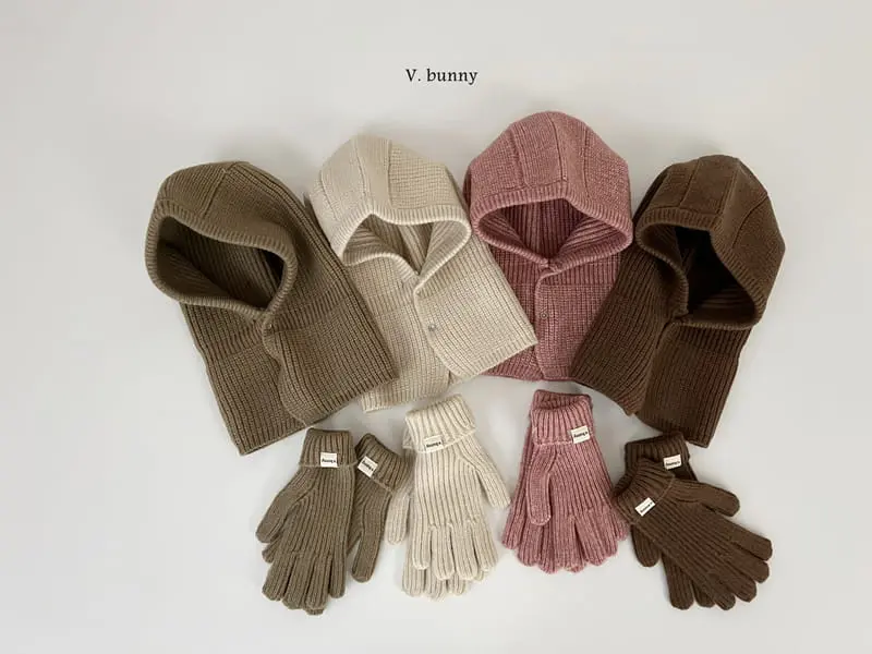 V Bunny - Korean Children Fashion - #littlefashionista - Colored Paper Gloves - 2