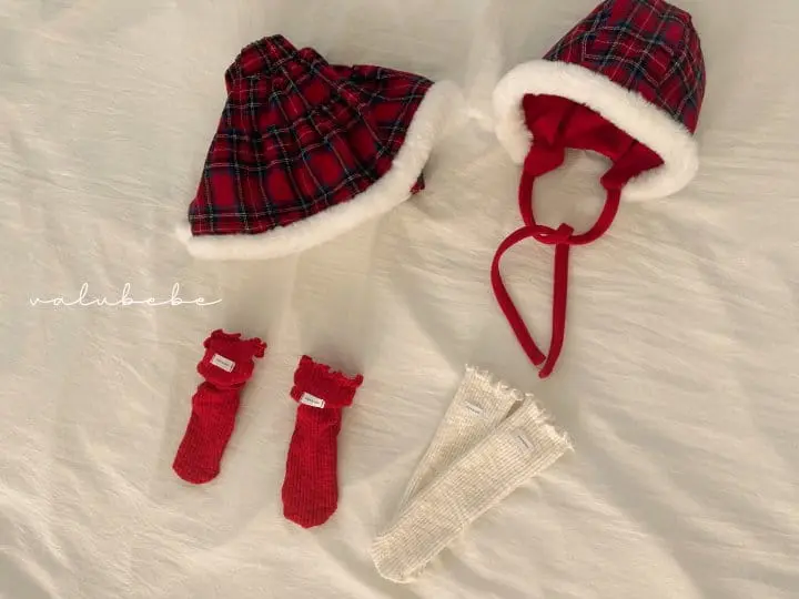 Valu Bebe - Korean Baby Fashion - #babyboutique - Xmas Doldol Socks - 3