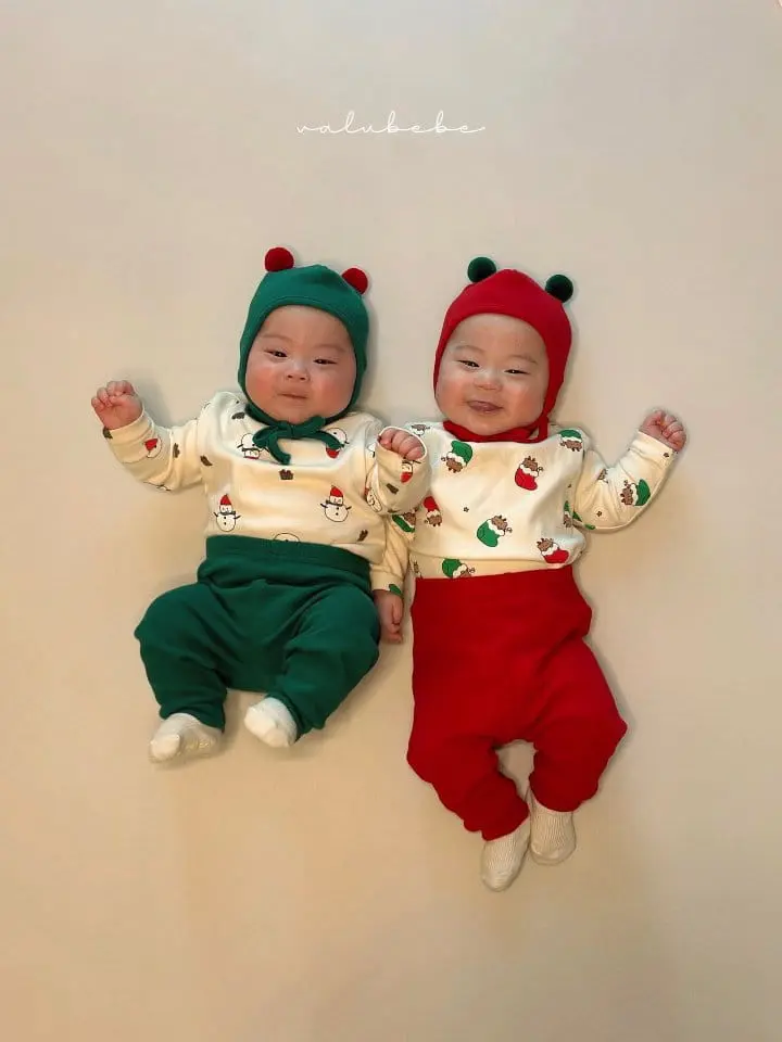 Valu Bebe - Korean Baby Fashion - #babyclothing - Xmas Bell Bonnet - 6