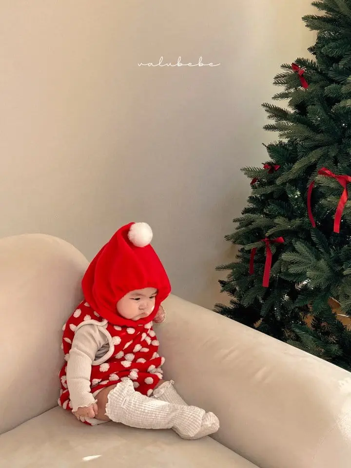Valu Bebe - Korean Baby Fashion - #babyoutfit - Santa Bell Hat - 3