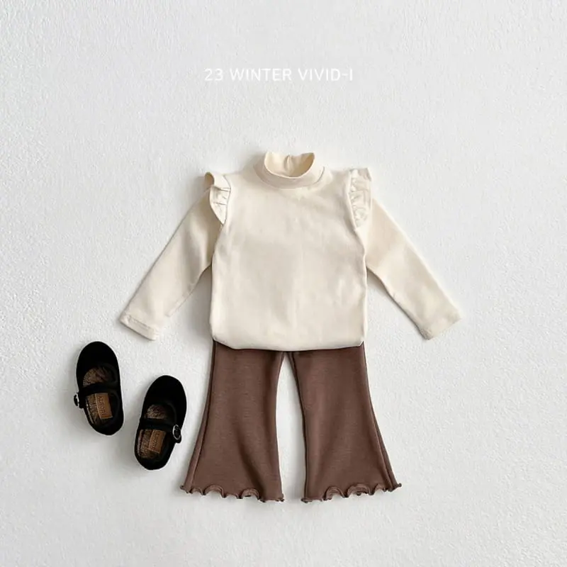 Vivid I - Korean Children Fashion - #Kfashion4kids - Half Turtleneck Tee - 5