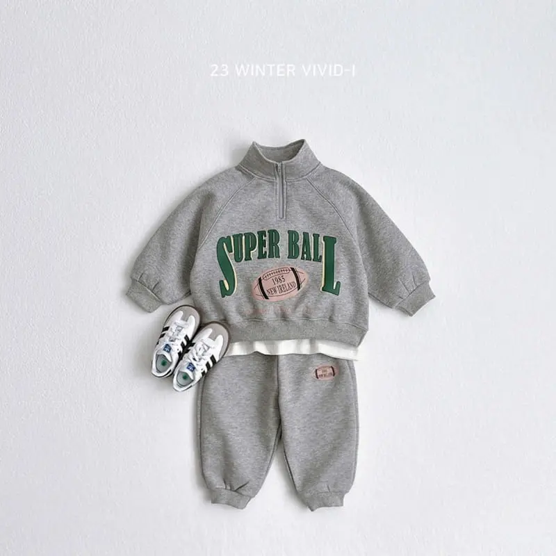 Vivid I - Korean Children Fashion - #childofig - Winter Anorak Top Bottom Set - 3
