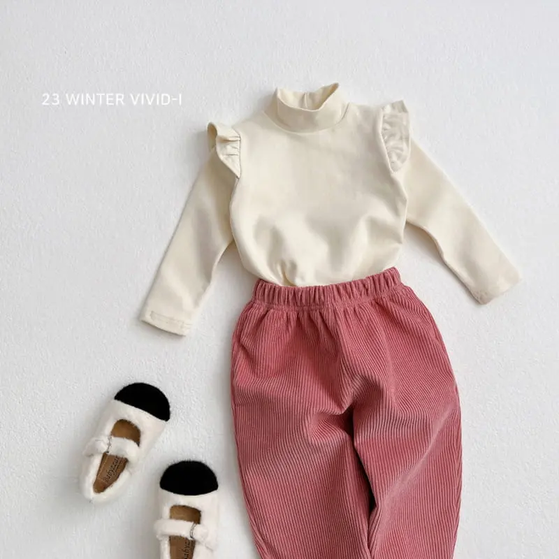 Vivid I - Korean Children Fashion - #childofig - Half Turtleneck Tee - 11