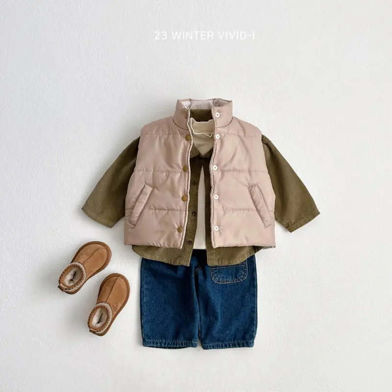 Vivid I - Korean Children Fashion - #childofig - Winter Rib Shirt - 8