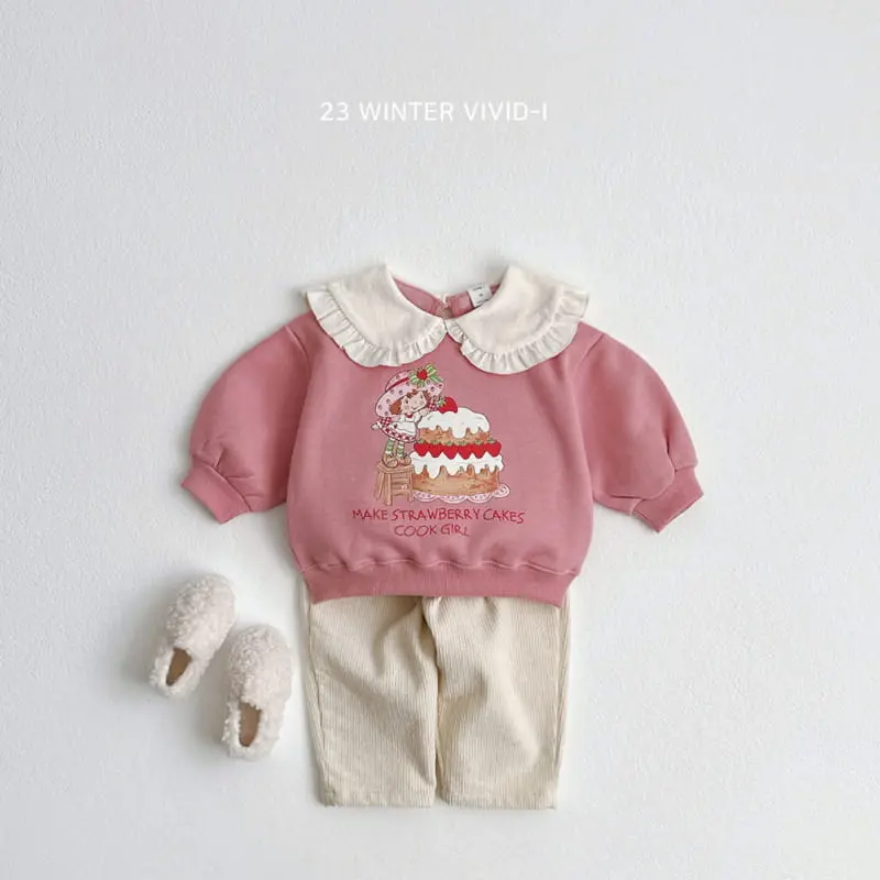 Vivid I - Korean Children Fashion - #childrensboutique - Rib Fleece Pants - 8