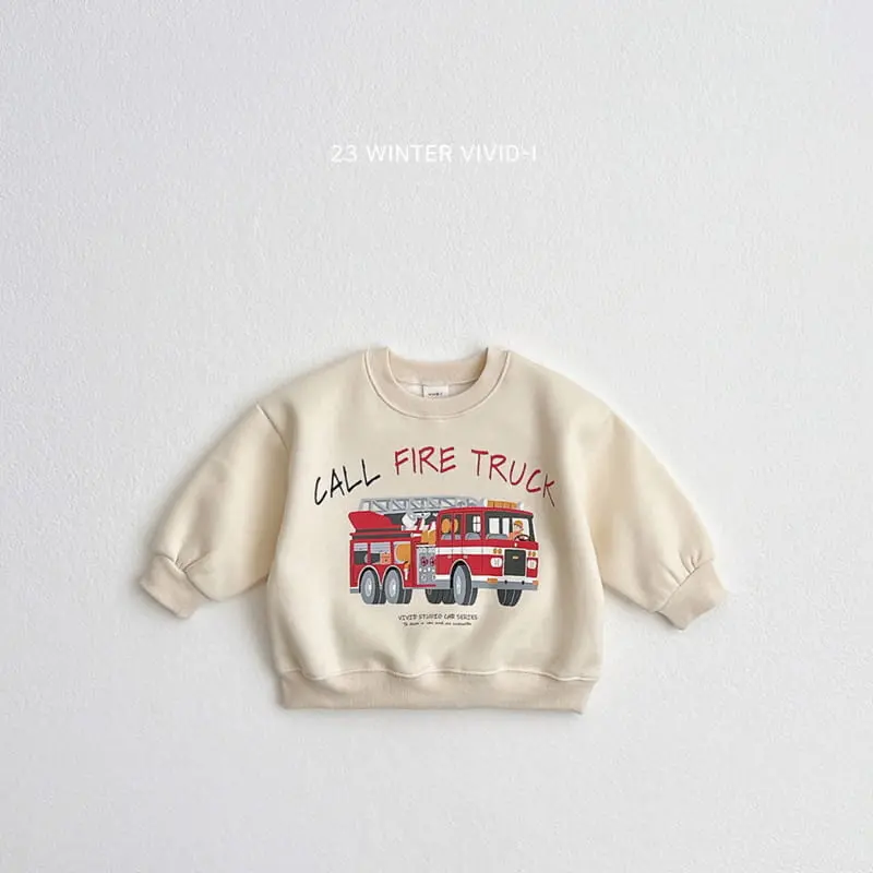 Vivid I - Korean Children Fashion - #childrensboutique - Winter Car Sweatshirt - 2