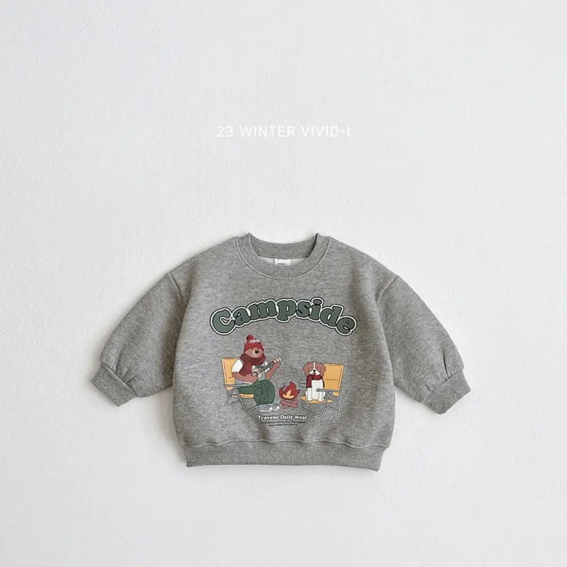 Vivid I - Korean Children Fashion - #designkidswear - Camp Fire Sweatshirt - 2
