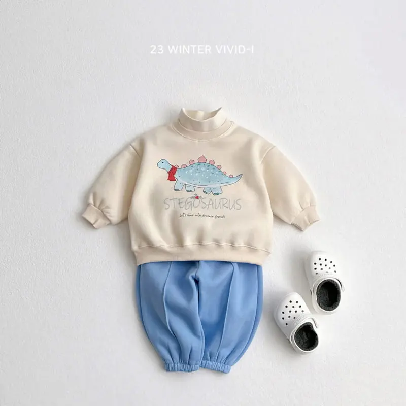 Vivid I - Korean Children Fashion - #designkidswear - Winter Jurrasic Sweatshirt - 7