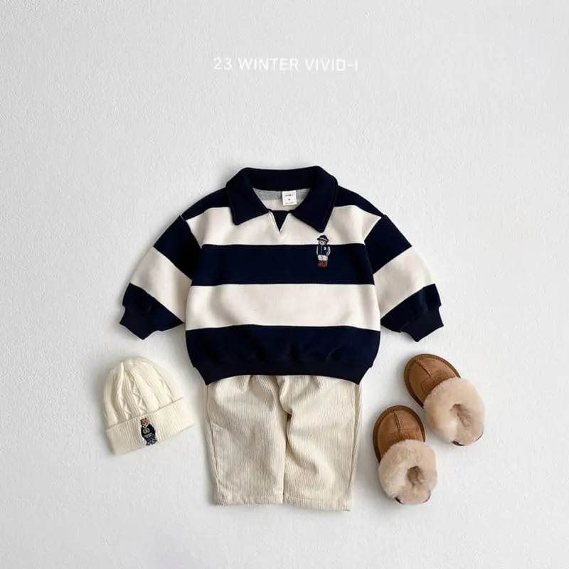 Vivid I - Korean Children Fashion - #designkidswear - St Collar Sweatshirt - 11