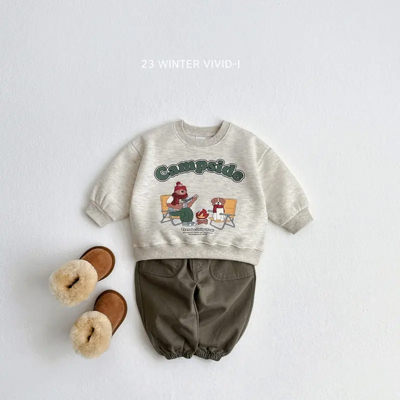 Vivid I - Korean Children Fashion - #fashionkids - Fleece Pants - 12