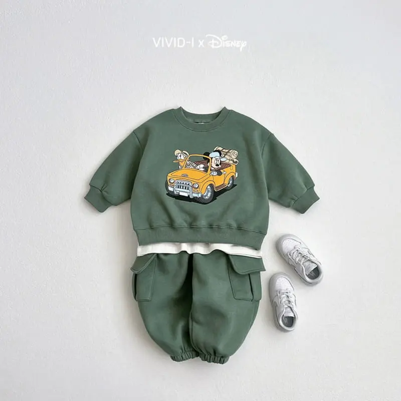 Vivid I - Korean Children Fashion - #fashionkids - D Car Sweatshirt - 10