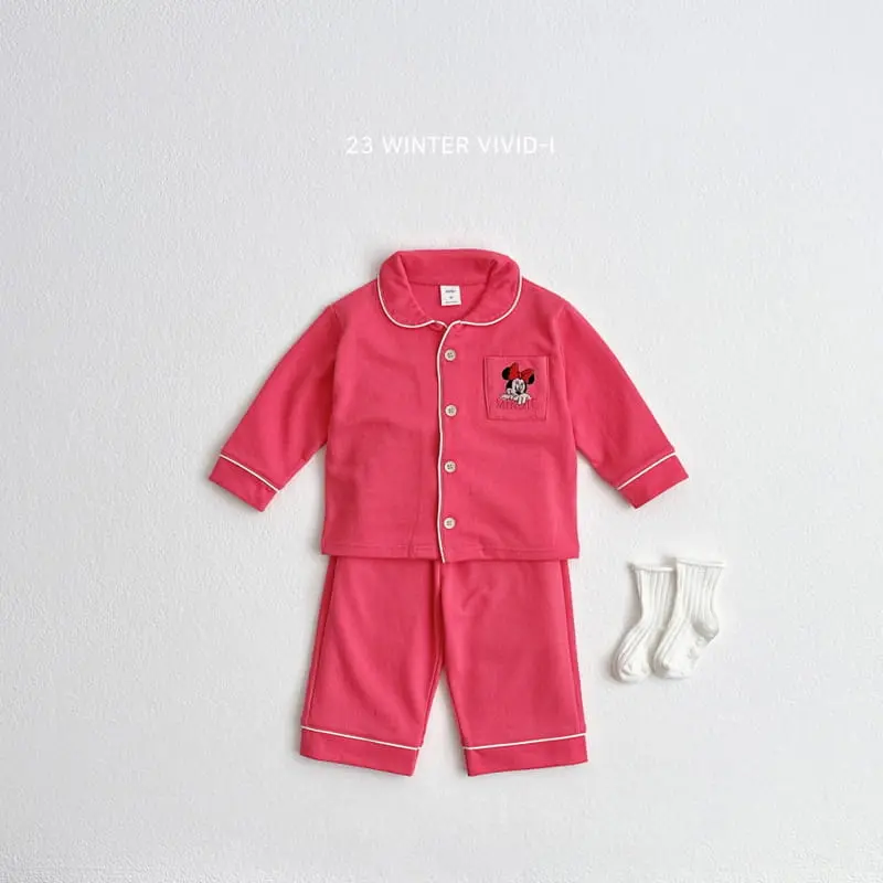 Vivid I - Korean Children Fashion - #littlefashionista - D Pajama SET - 2