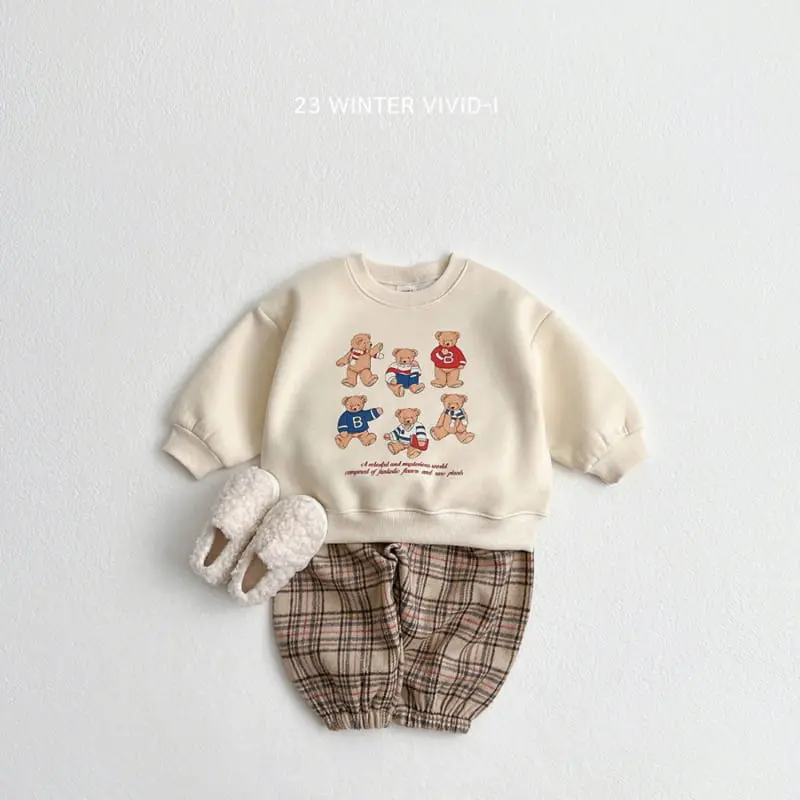 Vivid I - Korean Children Fashion - #magicofchildhood - Check Pants - 2