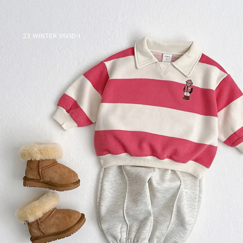Vivid I - Korean Children Fashion - #magicofchildhood - St Collar Sweatshirt - 5