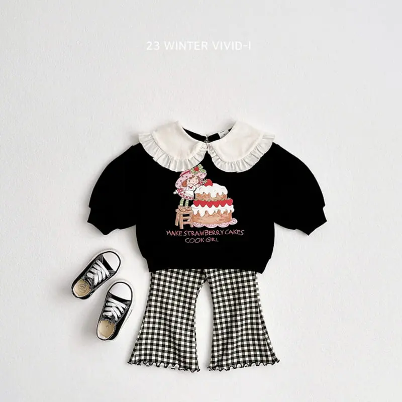 Vivid I - Korean Children Fashion - #minifashionista - Fleece Pattern Pants - 10
