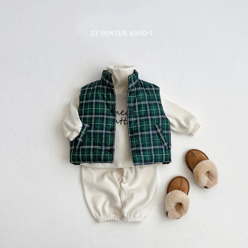 Vivid I - Korean Children Fashion - #minifashionista - Over Knit Turtleneck Tee - 7