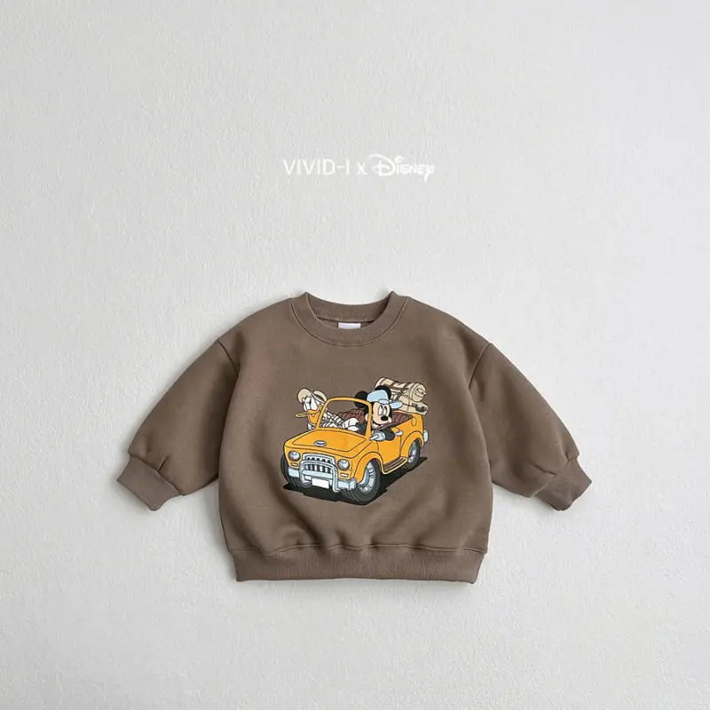 Vivid I - Korean Children Fashion - #minifashionista - D Car Sweatshirt - 4