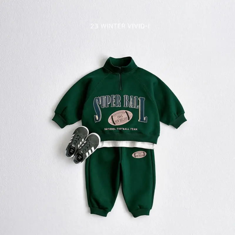 Vivid I - Korean Children Fashion - #stylishchildhood - Winter Anorak Top Bottom Set - 2