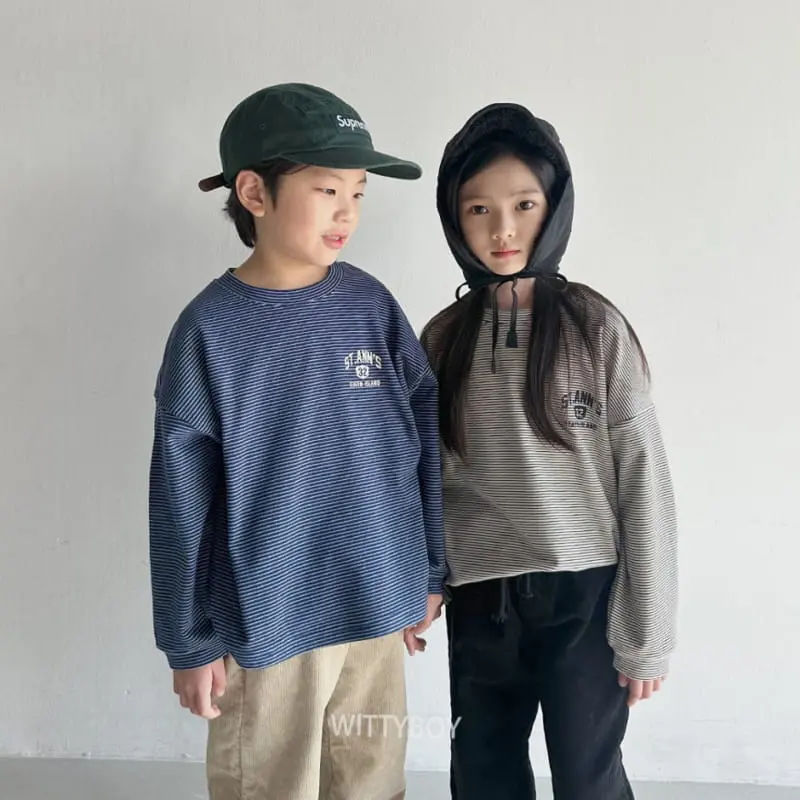 Witty Boy - Korean Children Fashion - #designkidswear - Anne St Tee
