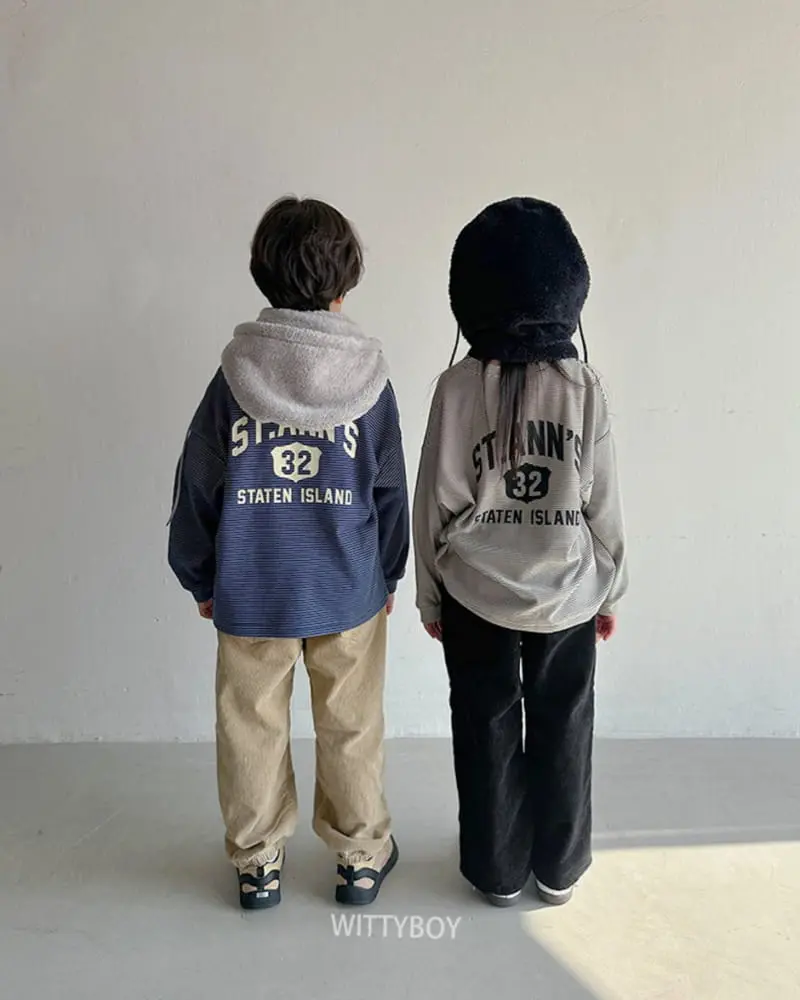 Witty Boy - Korean Children Fashion - #todddlerfashion - Anne St Tee - 12