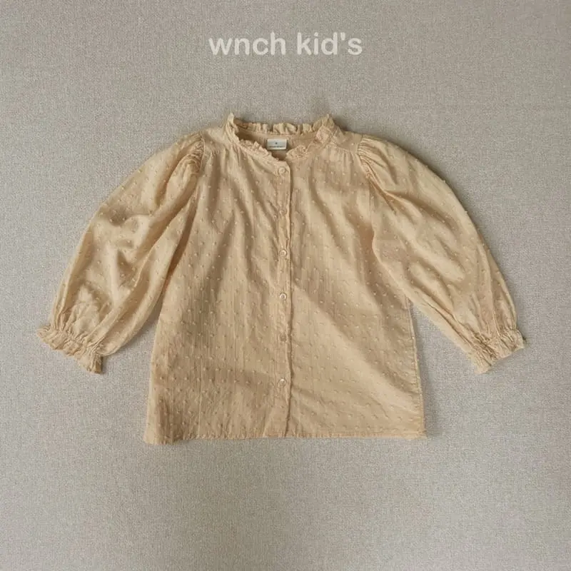 Wunch Kids - Korean Children Fashion - #childofig - Popcorn Blosue - 4