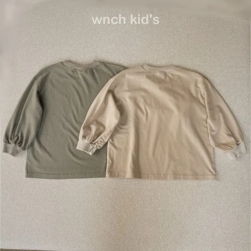 Wunch Kids - Korean Children Fashion - #magicofchildhood - Basic Peach Tee