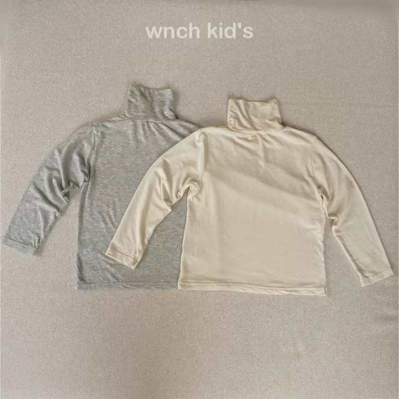 Wunch Kids - Korean Children Fashion - #prettylittlegirls - Turtleneck Tee