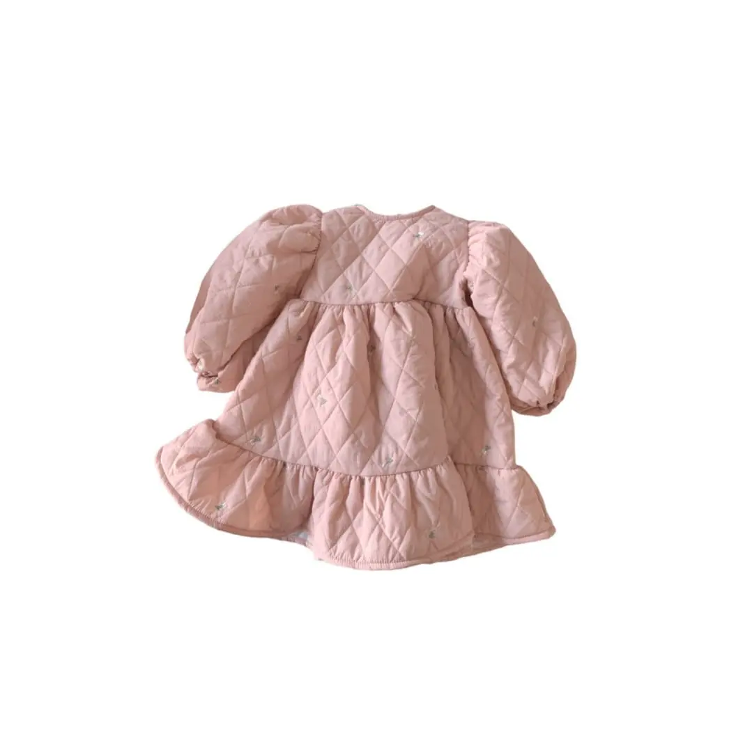 Yellow Factory - Korean Children Fashion - #kidsstore - Miu Padding One-Piece - 2
