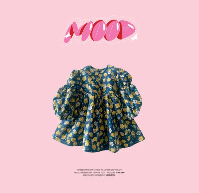 Yellow Factory - Korean Children Fashion - #Kfashion4kids - Napoly One-piece - 4