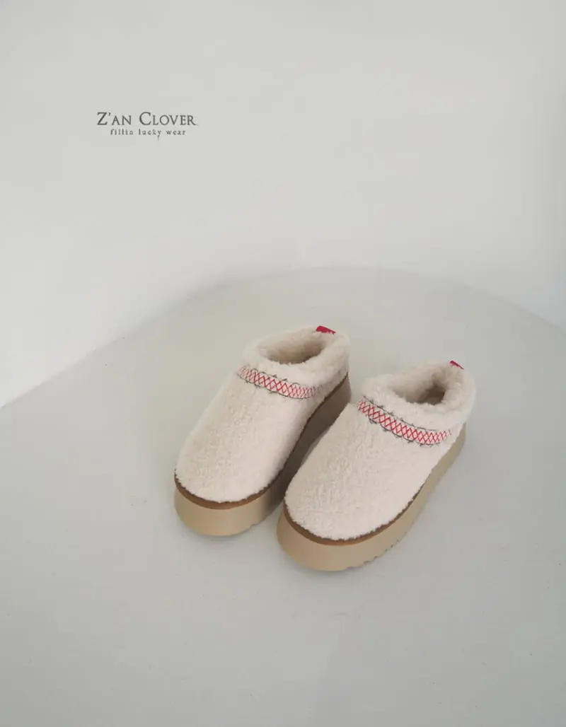 Zan Clover - Korean Children Fashion - #childrensboutique - Ug Slipper - 2