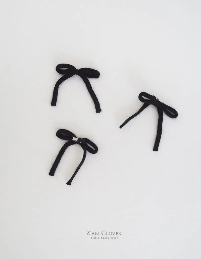 Zan Clover - Korean Children Fashion - #childrensboutique - Ballet Core Ribbon Hairpin - 7