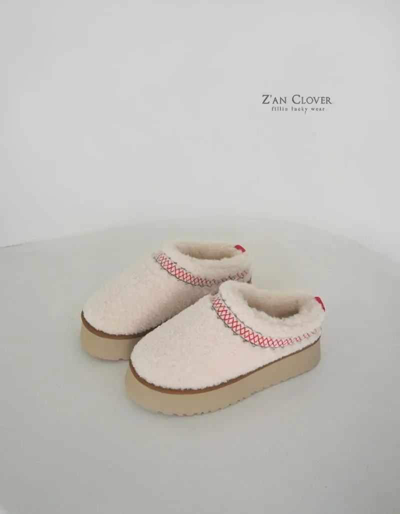 Zan Clover - Korean Children Fashion - #designkidswear - Ug Slipper - 3
