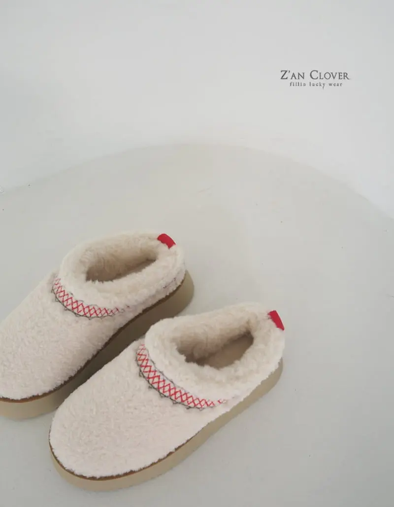 Zan Clover - Korean Children Fashion - #designkidswear - Ug Slipper - 4