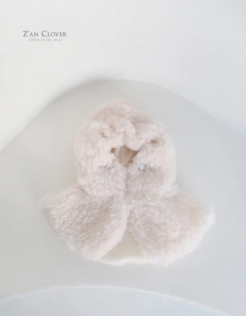 Zan Clover - Korean Children Fashion - #kidsshorts - Snow Flower Cape - 2
