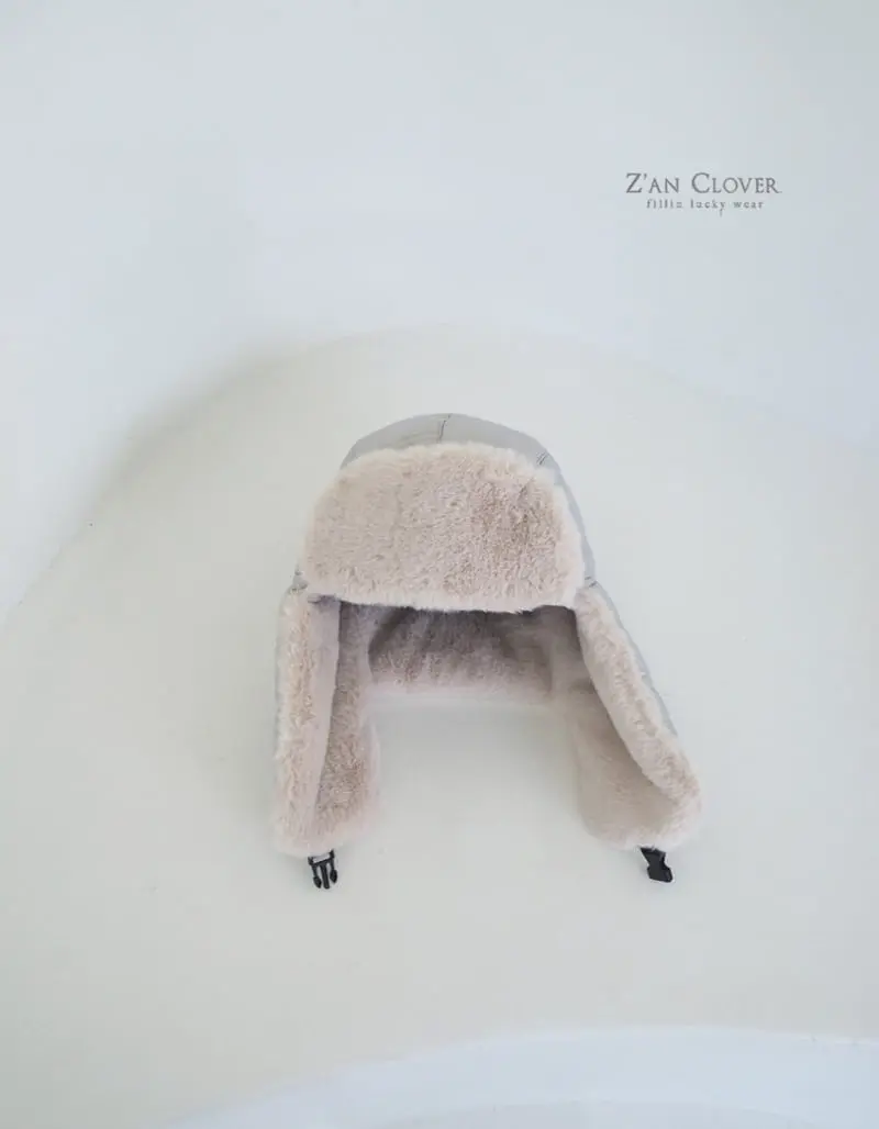 Zan Clover - Korean Children Fashion - #kidsstore - Siber M Fluffy Hat - 2