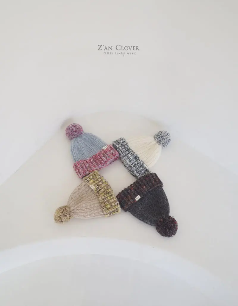 Zan Clover - Korean Children Fashion - #kidzfashiontrend - Bell Fluffy Hat