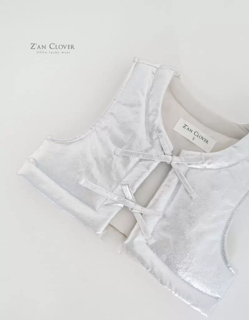 Zan Clover - Korean Children Fashion - #littlefashionista - Siber Padding Vest - 2