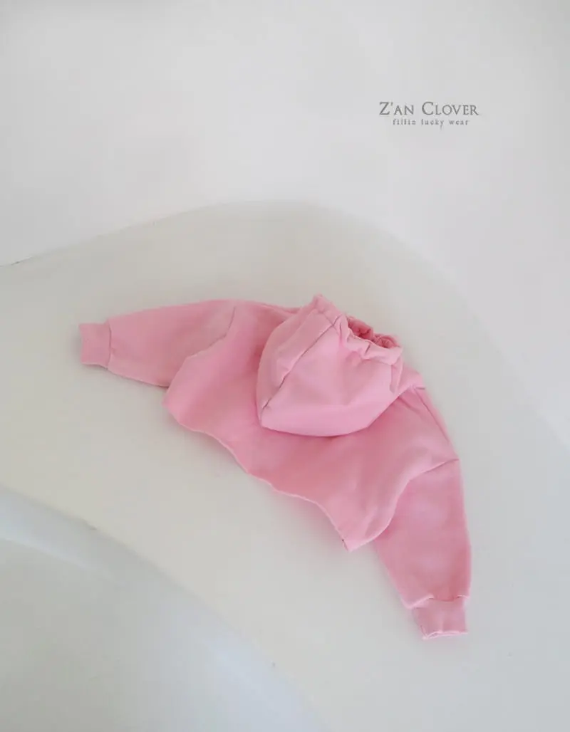 Zan Clover - Korean Children Fashion - #magicofchildhood - Callifornia Short Hoody - 2
