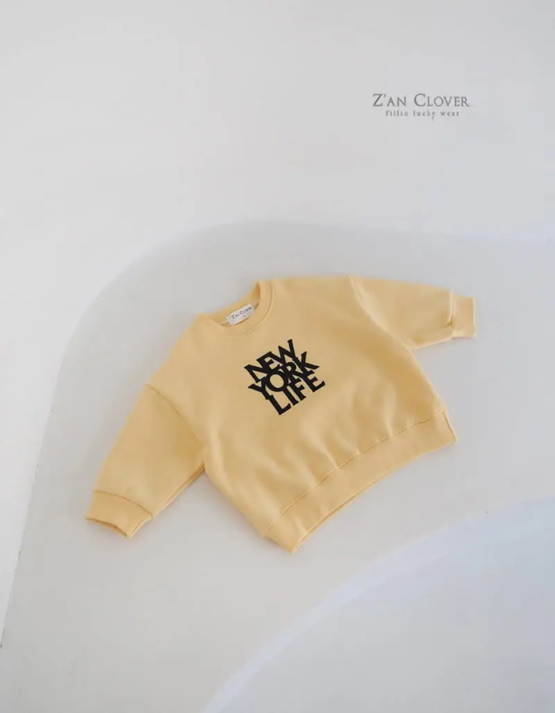 Zan Clover - Korean Children Fashion - #magicofchildhood - New York Sweatshirt