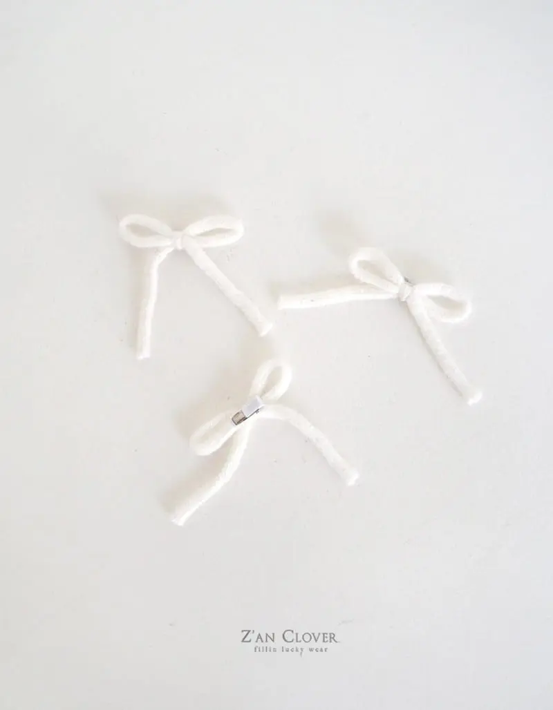 Zan Clover - Korean Children Fashion - #minifashionista - Ballet Core Ribbon Hairpin - 3