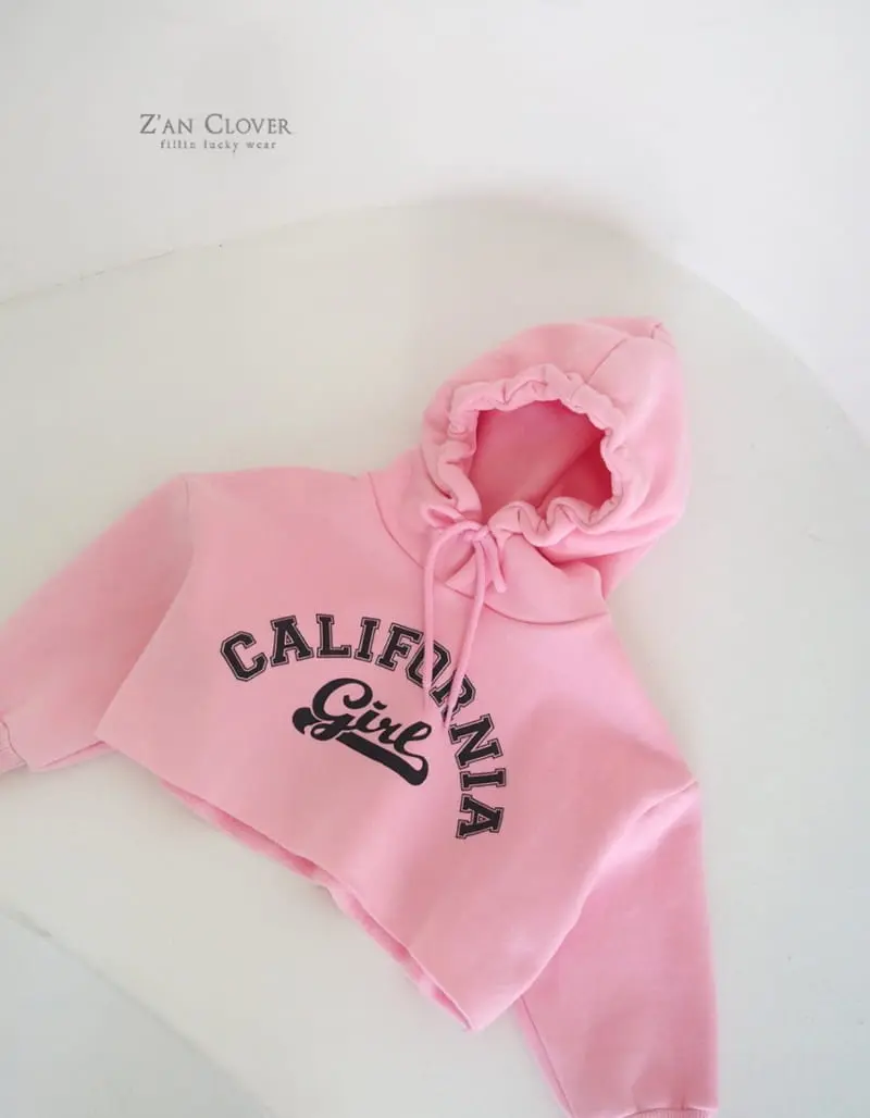 Zan Clover - Korean Children Fashion - #minifashionista - Callifornia Short Hoody - 3