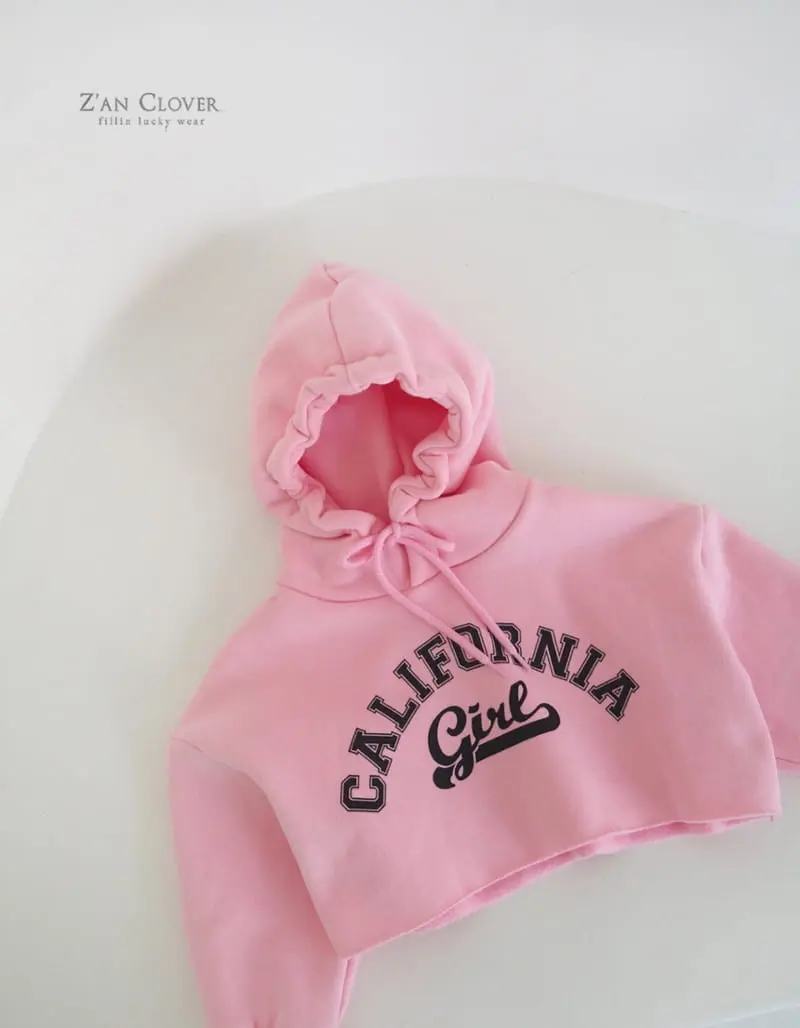 Zan Clover - Korean Children Fashion - #minifashionista - Callifornia Short Hoody - 4