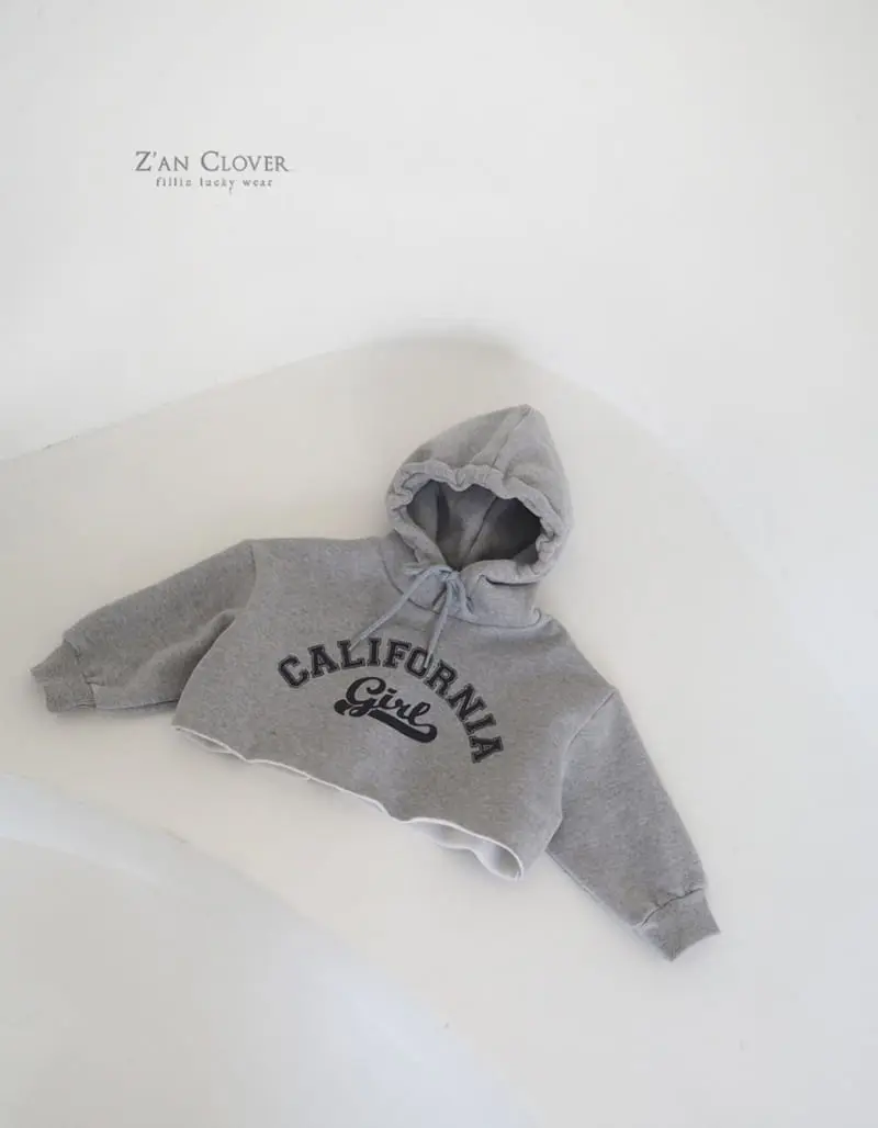 Zan Clover - Korean Children Fashion - #todddlerfashion - Callifornia Short Hoody - 5