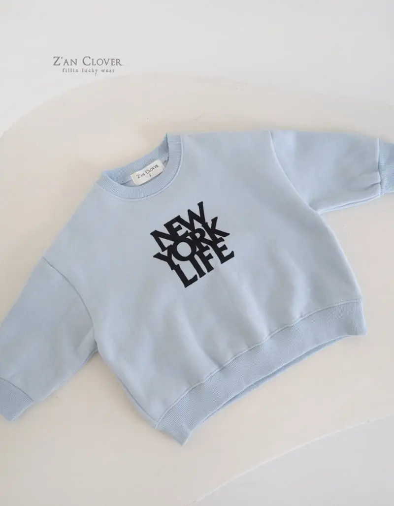 Zan Clover - Korean Children Fashion - #toddlerclothing - New York Sweatshirt - 5