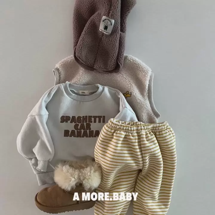 A More - Korean Baby Fashion - #babygirlfashion - Poodle Vest - 7